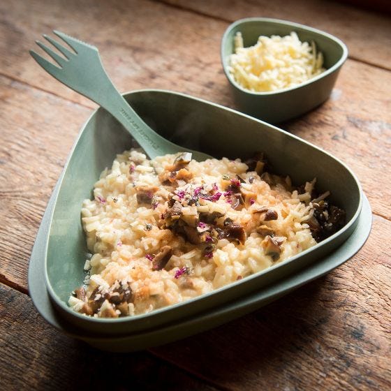 Light My Fire Spork Medium Bio 2 Pack - Sandy Green/Dusty Pink