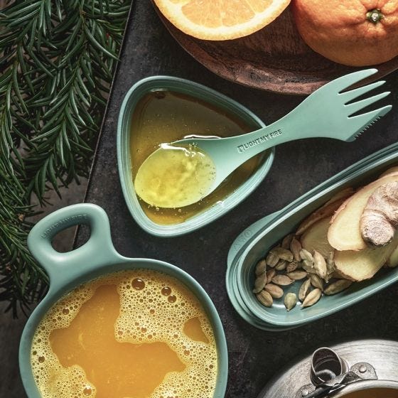 Light My Fire Spork Original Bio - Musty Yellow