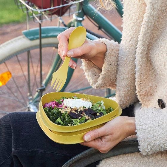 Light My Fire Bowl´n Lid Bio Lunchbox - Cream