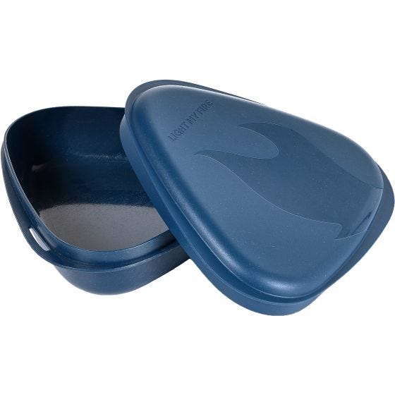 Light My Fire Bowl´n Lid Bio Lunchbox - Hazy Blue