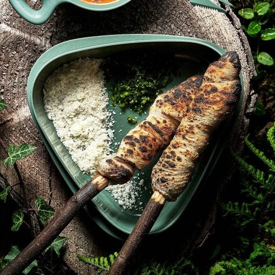 Light My Fire Bowl´n Lid Bio Lunchbox - Hazy Blue