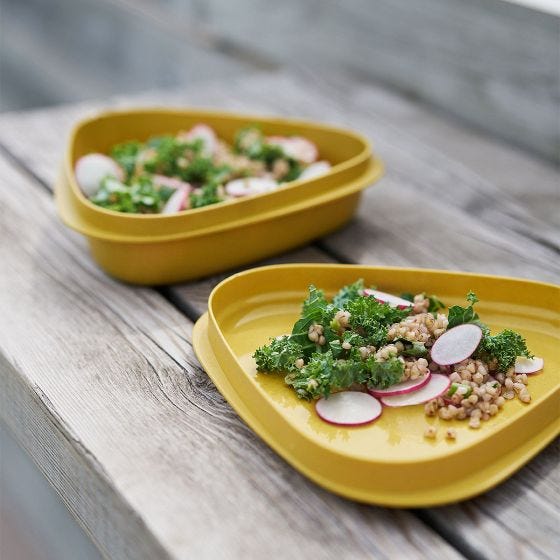 Light My Fire Bowl´n Lid Bio Lunchbox - Hazy Blue