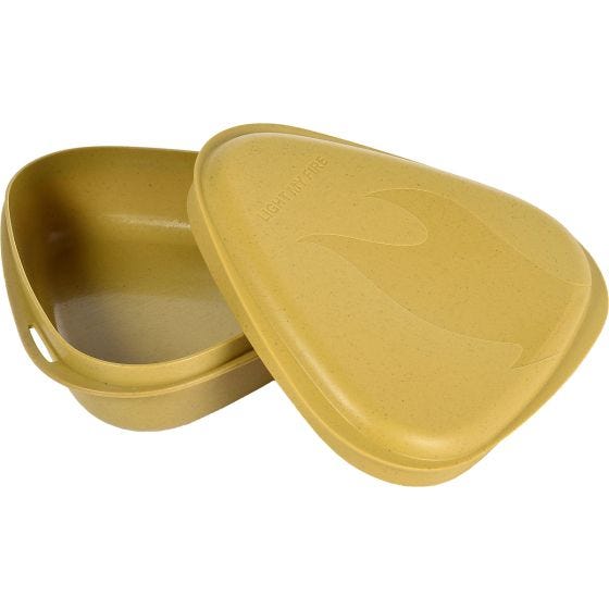 Light My Fire Bowl´n Lid Bio Lunchbox - Musty Yellow