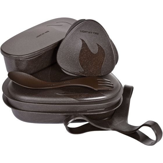Light My Fire LunchKit Bio 6pcs Set - Cocoa