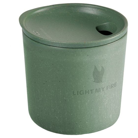 Light My Fire MyCup´n Lid Short Bio Kop - Sandy Green