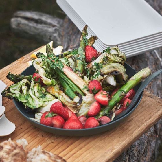 Light My Fire Ramen Bord 4 stuks - Sage Green