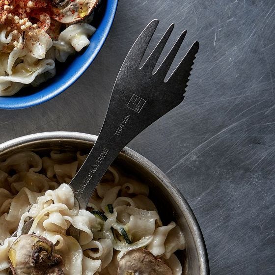 Light My Fire Titanium Spork - Grijs