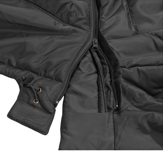 MFH Lined Vest met afneembare capuchon - Zwart