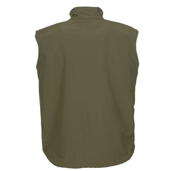 MFH Allround Softshell vest - OD Groen