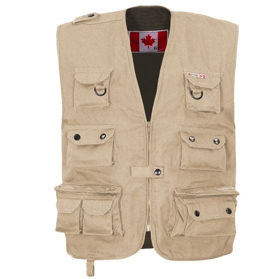 Fox Outdoor Heavy Vest - Khaki