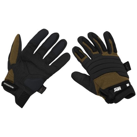 MFH Multipurpose Operation Handschoenen - Zwart-Coyote