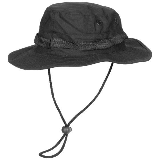 MFH GI Safarihoed Ripstop - Zwart