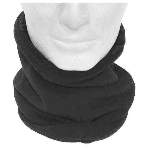 MFH Fleece Sjaal met Gedeelte voor Hoofd - Zwart