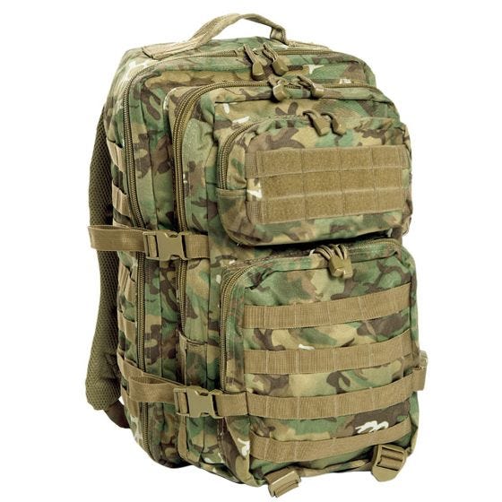 Mil-Tec MOLLE US Grote Aanvalsrugzak Arid Woodland