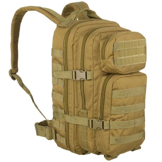 Mil-Tec MOLLE US Kleine Aanvalsrugzak - Coyote
