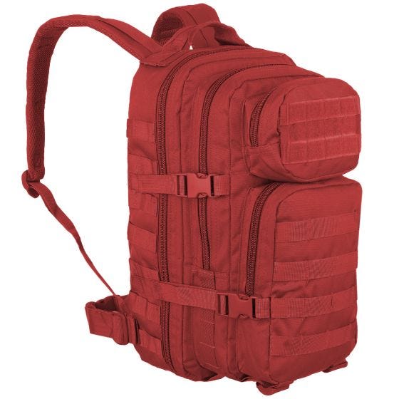 Mil-Tec MOLLE US Kleine Aanvalsrugzak - Rood