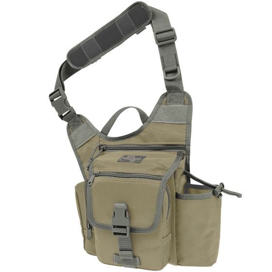 Maxpedition Fatboy G.T.G. S-Type Versipack - Khaki-Bladeren