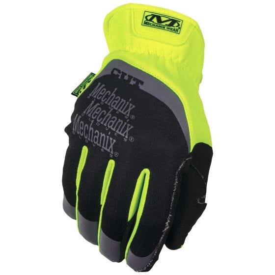 Mechanix Wear Fastfit Hi-Viz E5 Handschoenen - Fluorescerend Geel