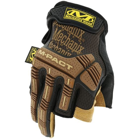 Mechanix Wear M-Pact Framer Lederen handschoenen - Bruin