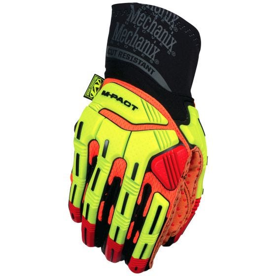 Mechanix Wear M-Pact XPLOR D4 Handschoenen - Fluorescerend Geel