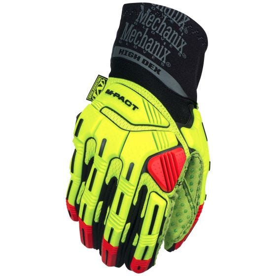 Mechanix Wear M-Pact XPLOR Hi-Dexterity Handschoenen - Fluorescerend Geel