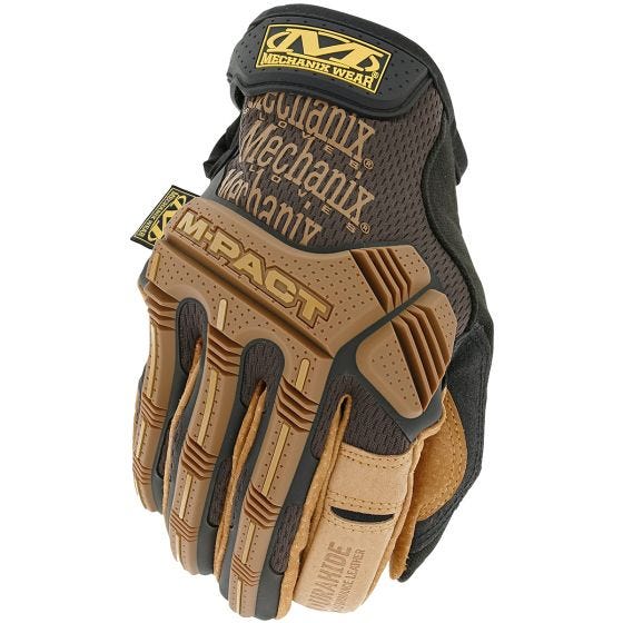 Mechanix Wear M-Pact Lederen handschoenen - Bruin