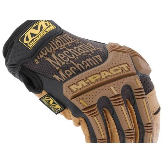 Mechanix Wear M-Pact Lederen handschoenen - Bruin