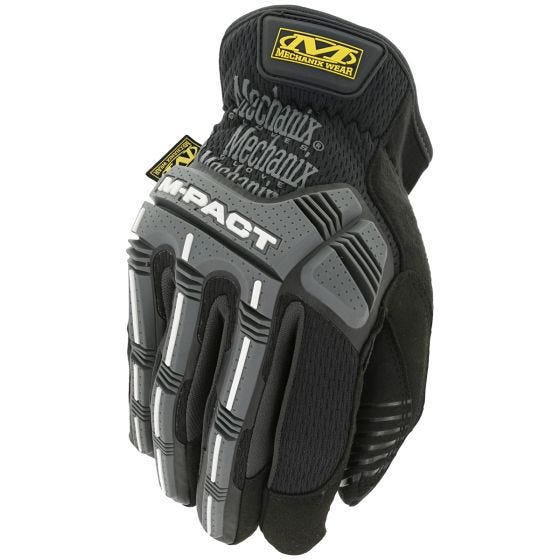 Mechanix Wear M-Pact Open manchet handschoenen - Zwart/Grijs