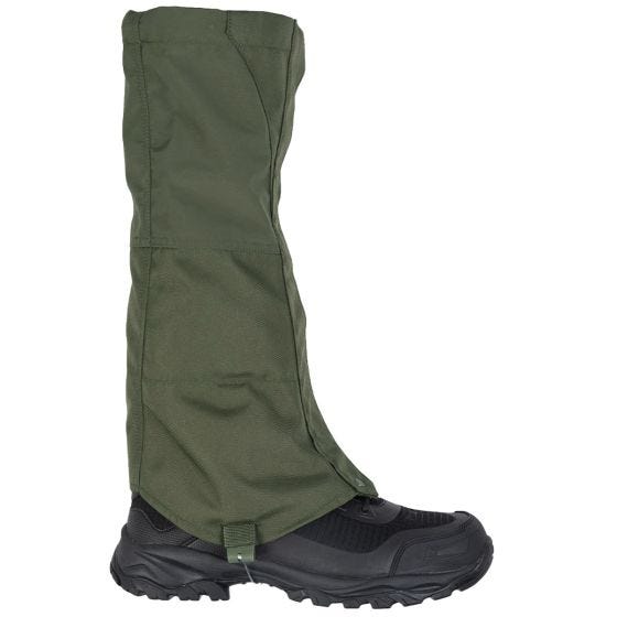 Mil-Tec Steel Wire 2.0 Wandelbeenkappen - Olive Drab