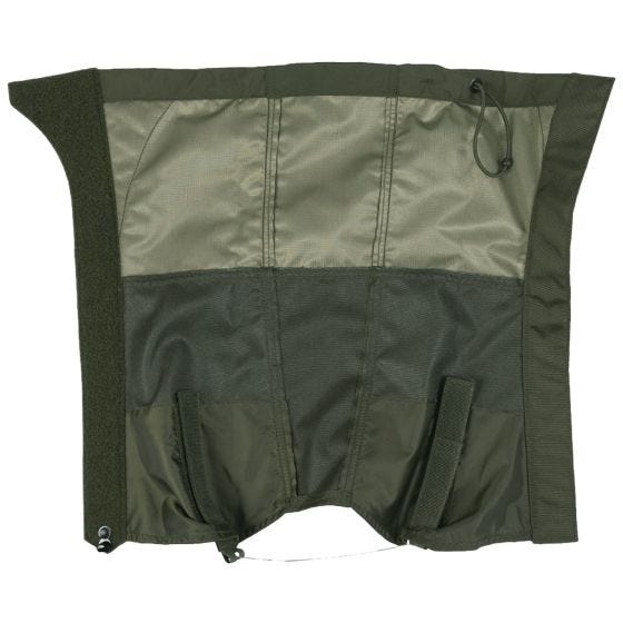 Mil-Tec Steel Wire 2.0 Wandelbeenkappen - Olive Drab