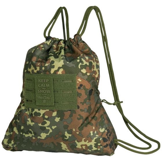 Mil-Tec HexTac Sporttas - Flecktarn