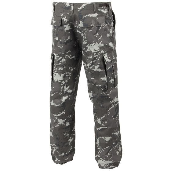 Mil-Tec BDU Ranger Gevechtsbroek Digital Black
