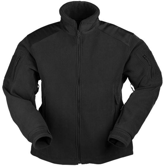 Mil-Tec Delta Fleece Jack - Zwart