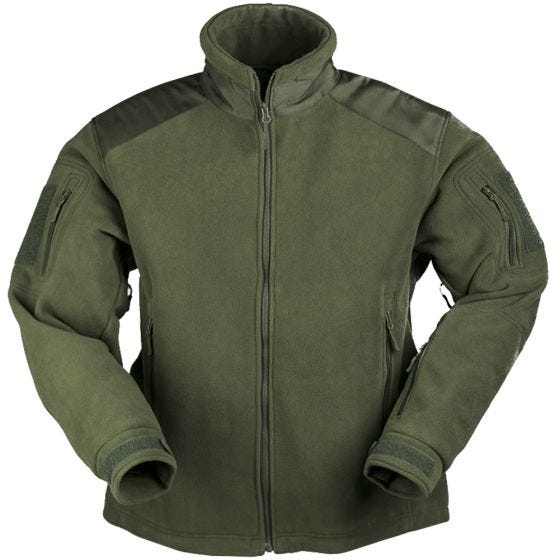 Mil-Tec Delta Fleece Jack - Olijf