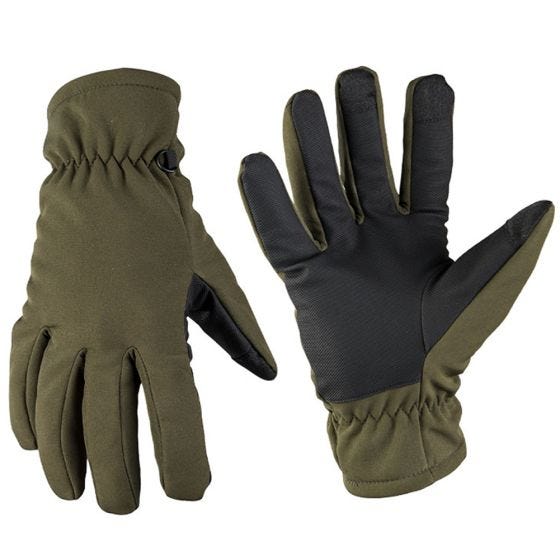 Mil-Tec Thinsulate Softshell Handschoenen - Olijf
