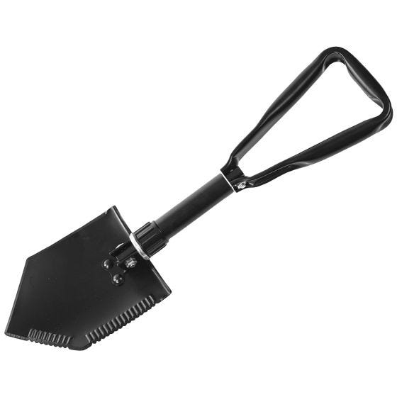 Mil-Tec US 2.5mm Drievoudige Schoffel met Buidel - Zwart