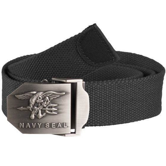 Mil-Tec US Navy Seal Riem 38 mm - Zwart