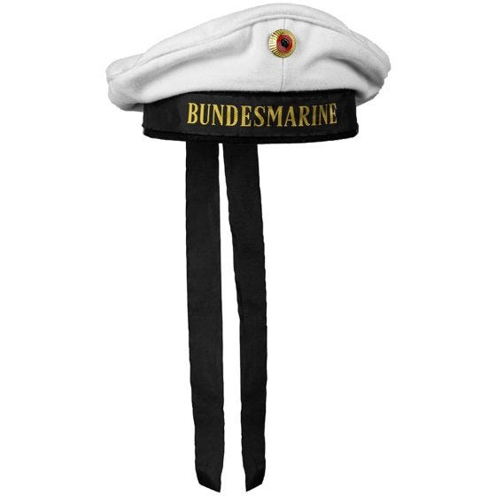 Mil-Tec BM Navy Hat with Insignia - Wit