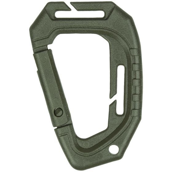 Mil-Tec MOLLE Tactische Karabijnhaak Set van Twee - Olijf