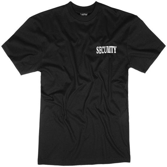 Mil-Tec Double SECURITY Print T-shirt - Zwart