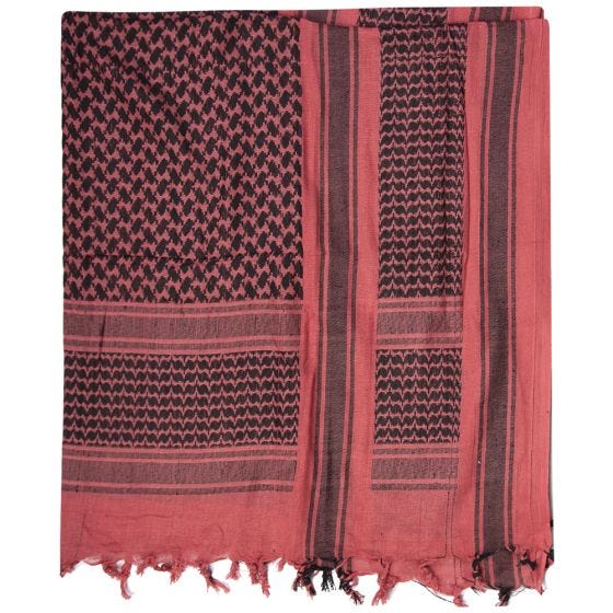 Mil-Tec Shemagh Sjaal - Rood/Zwart
