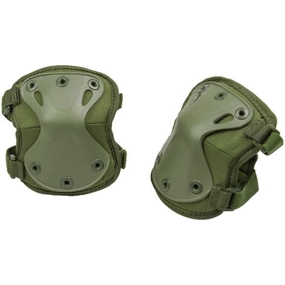 Mil-Tec Protect Elleboogbeschermers - Olijf