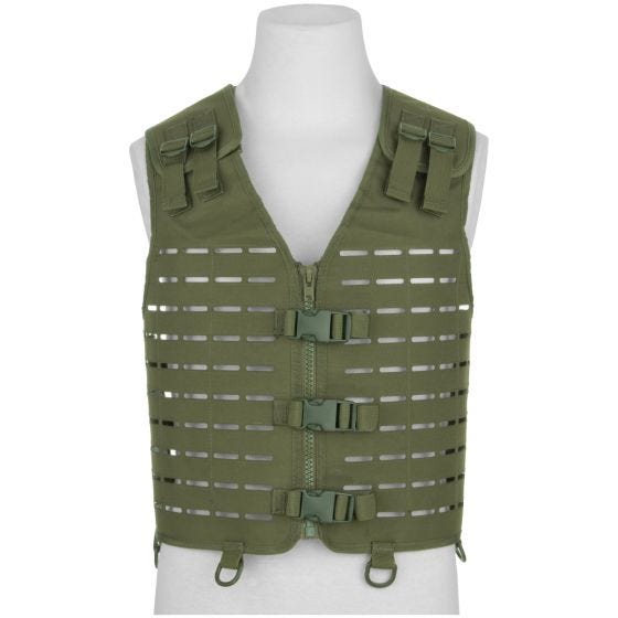 Mil-Tec Draagvest Lasergesneden - Olijf