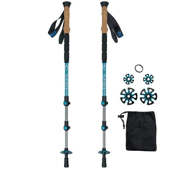 Alpinus Tactical Matterhorn Wandelstokken - Blauw