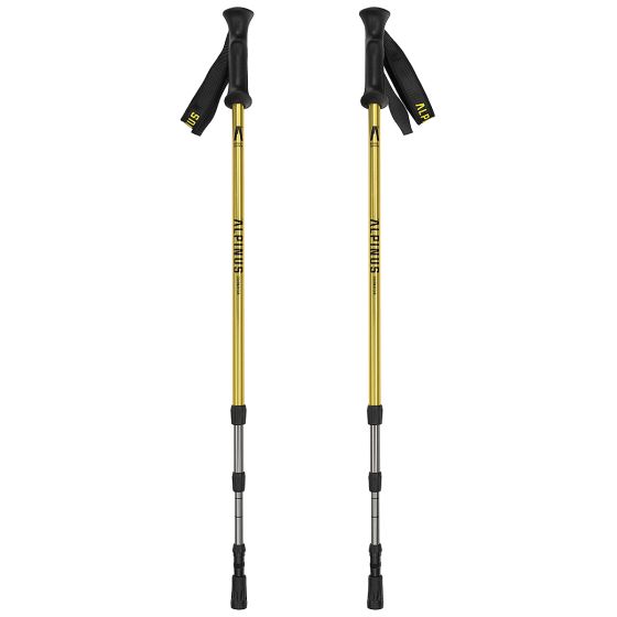 Alpinus Active Courmayeur Wandelstokken - Geel