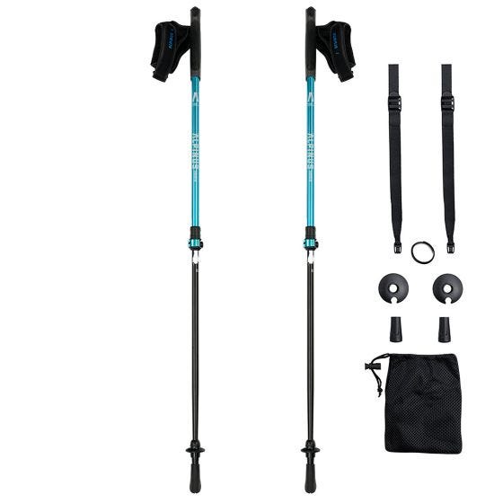Alpinus Tactical Lysefjord Wandelstokken - Blauw