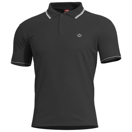 Pentagon Aniketos Stripes Polo T-shirt - Zwart