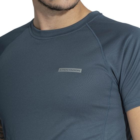 Pentagon Body Shock T-shirt - Charcoal Blue