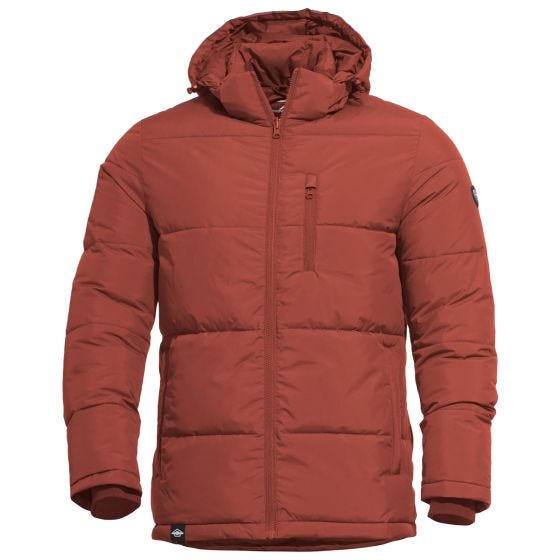 Pentagon Taurus Puffer Jack - Maroon Red