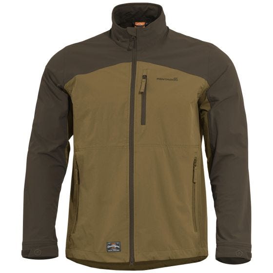 Pentagon Elite Light Shell-jas - Coyote / Terra Brown